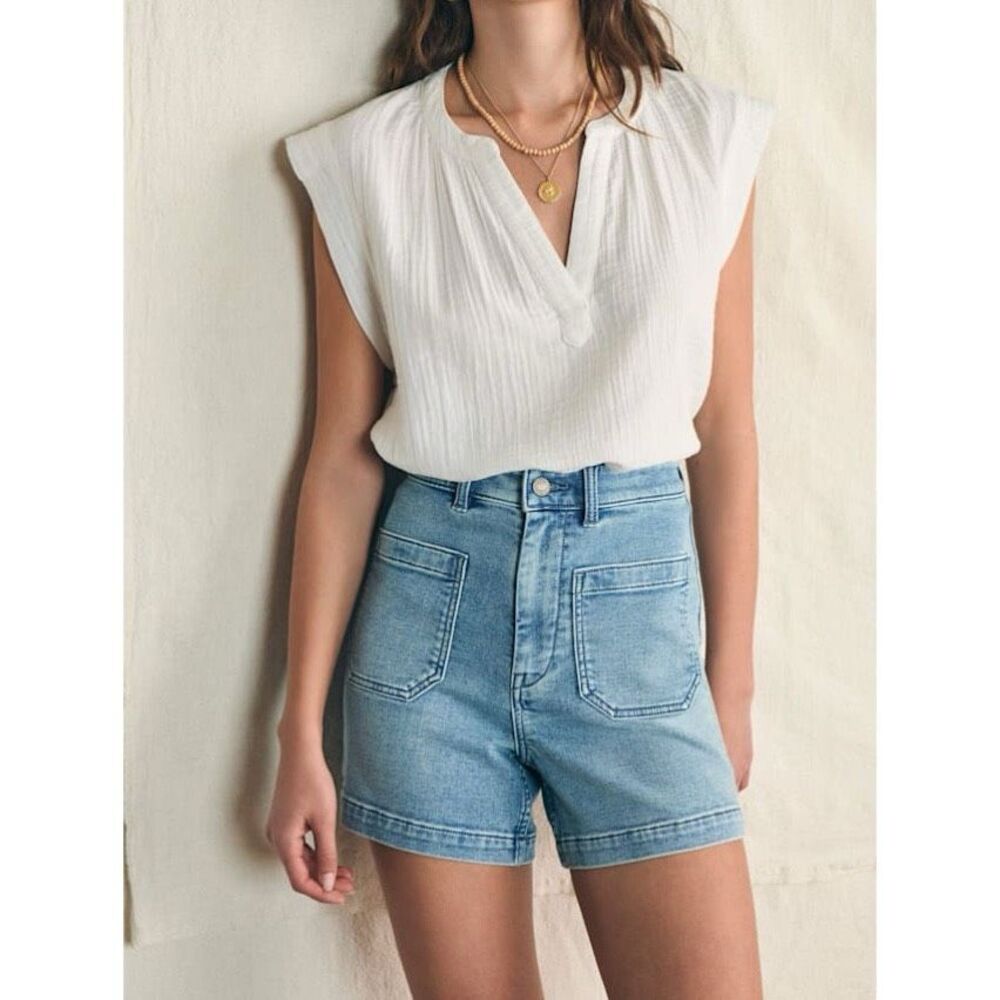 Fatherty Stretch Terry Patch Pocket Short Size 28
